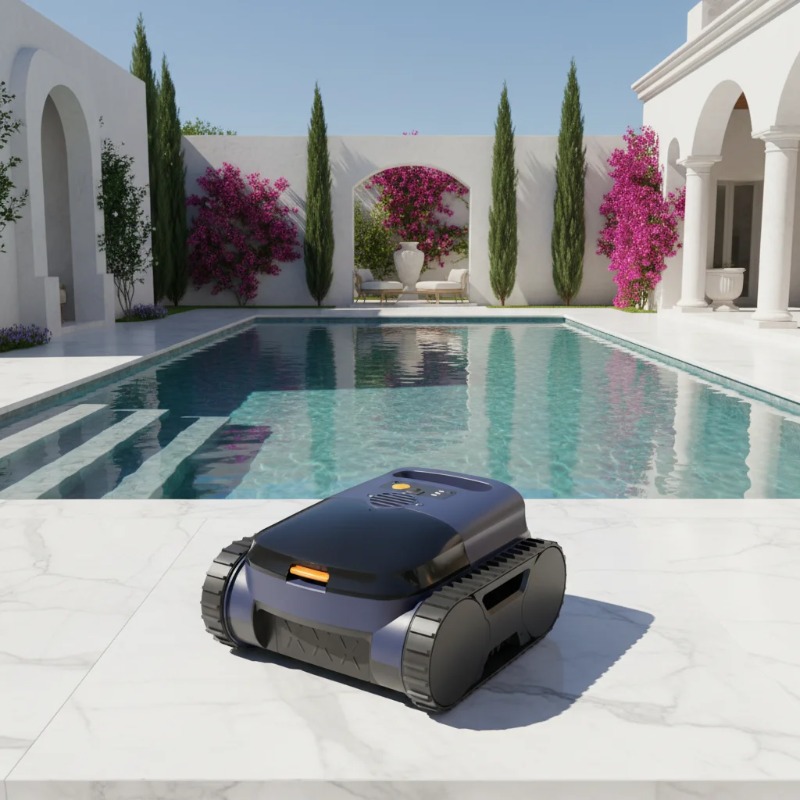 Smart Garden Ai - منظف حمامات سباحة آلي لاسلكي من