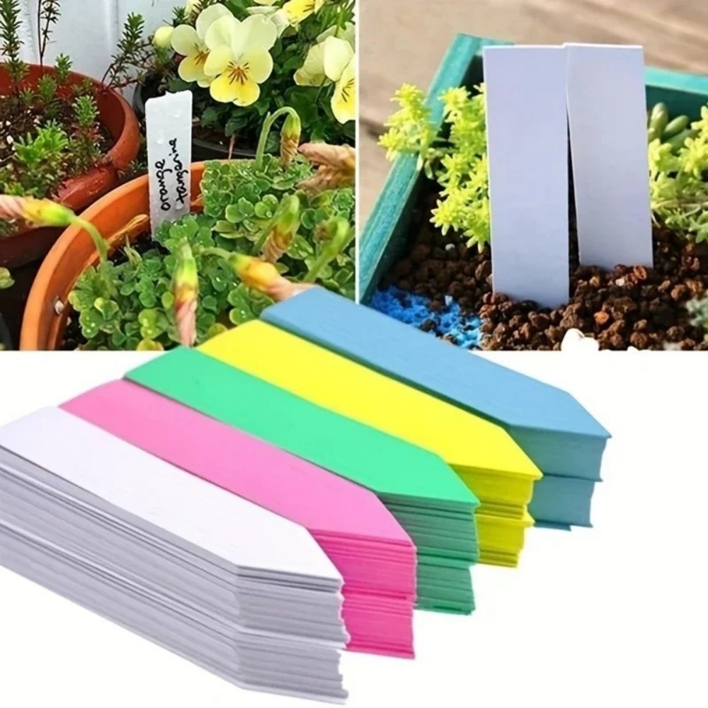 100 قطعة من ملصقات النباتات، إ - مراجعة Garden Journal Planner وسعره