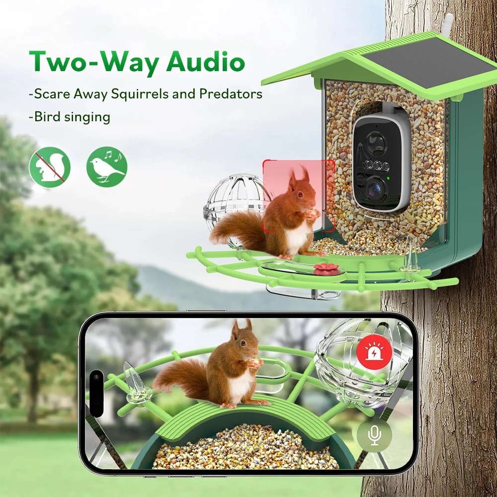 جهاز تغذية الطيور الذكي بالذكا - مراجعة Smart Garden Ai وسعره