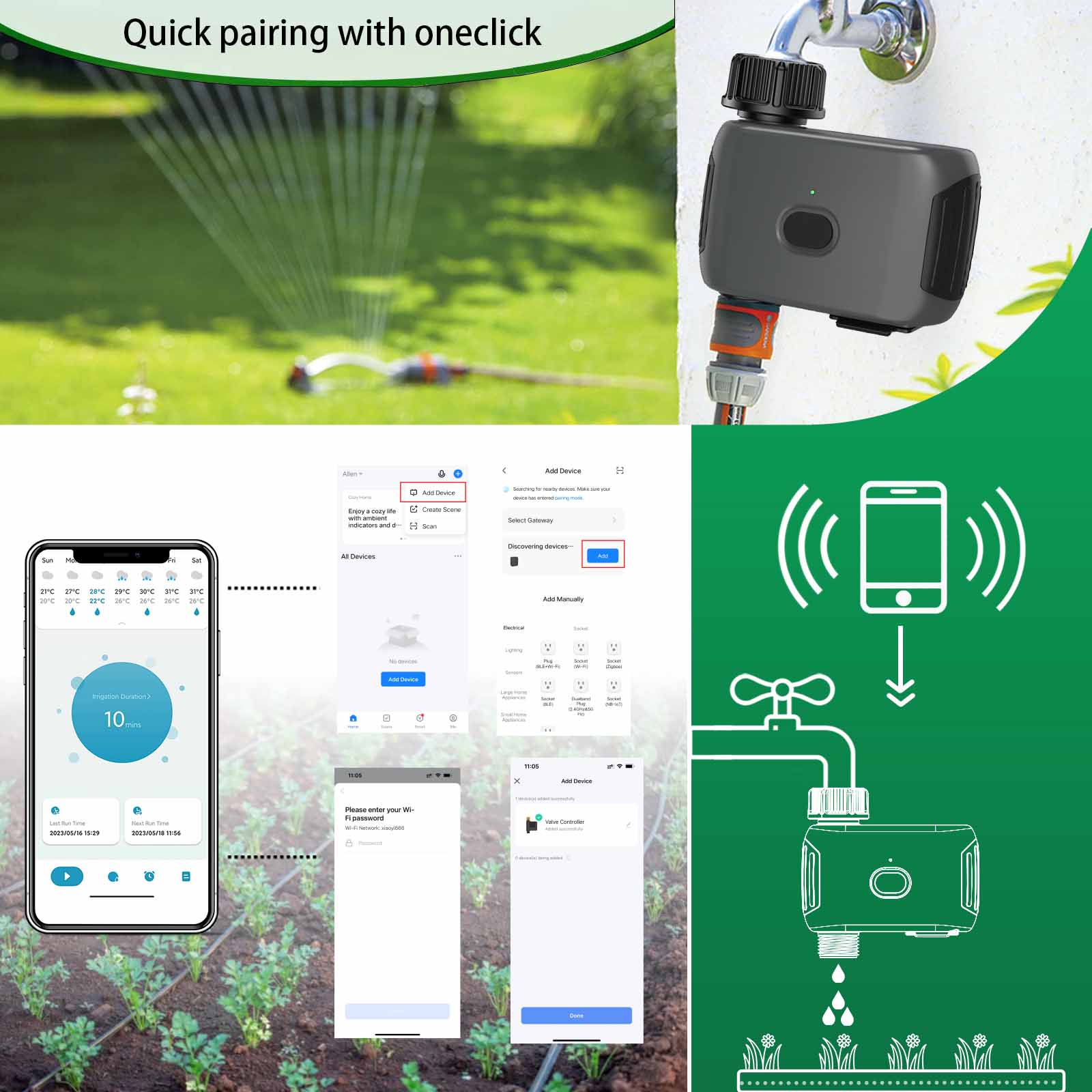 مؤقت ري أوتوماتيكي ذكي من INSO - مراجعة Smart Garden Hose Timer وسعره
