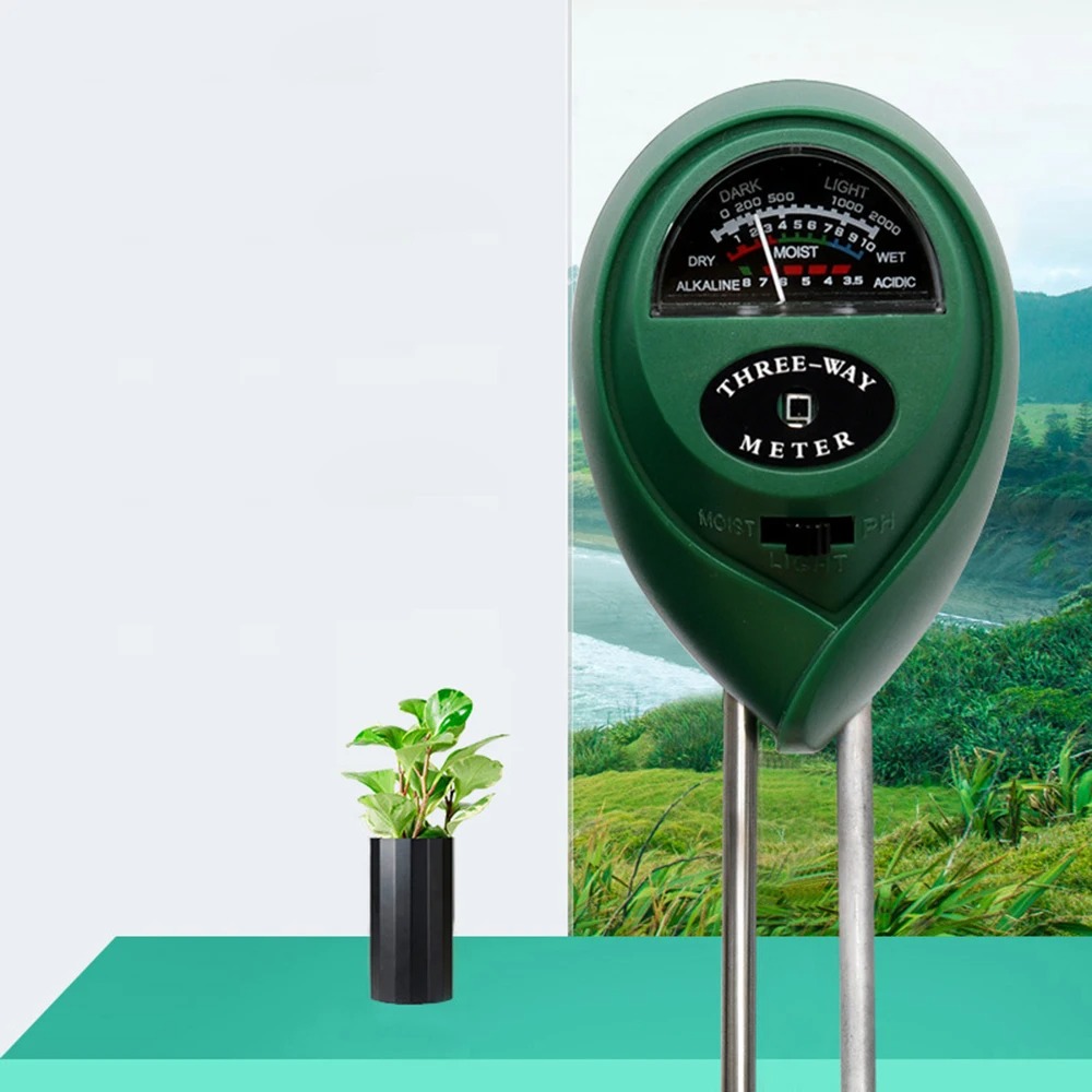 جهاز قياس حموضة التربة 3 في 1، - مراجعة Soil Test Digital وسعره