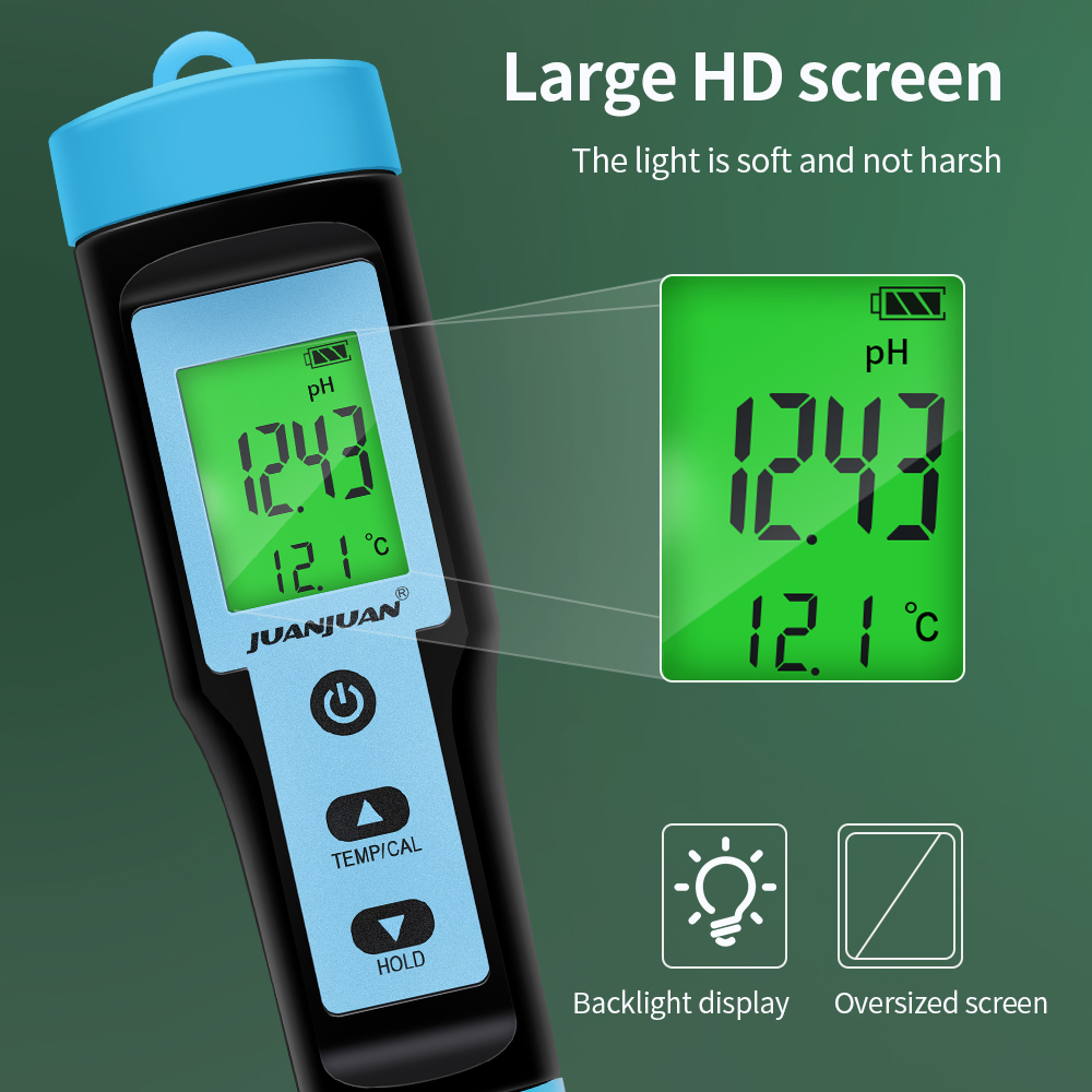 مقياس الرقم الهيدروجيني الغذائ - مراجعة Soil Test Digital وسعره