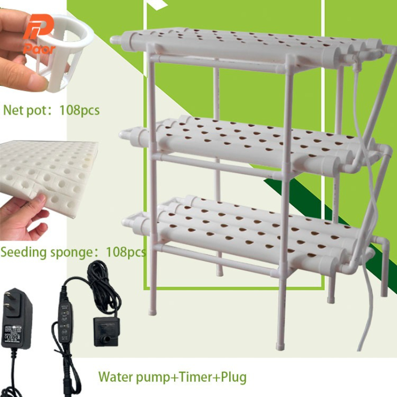 طقم زراعة هيدروبونيك بـ 108 فت - مراجعة Aquaponics Home Kit وسعره