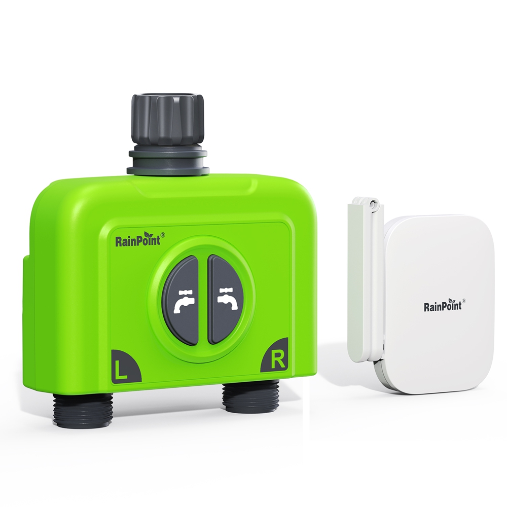 RainPoint جهاز تحكم بالرشاشات  - مراجعة Smart Garden Hose Timer وسعره