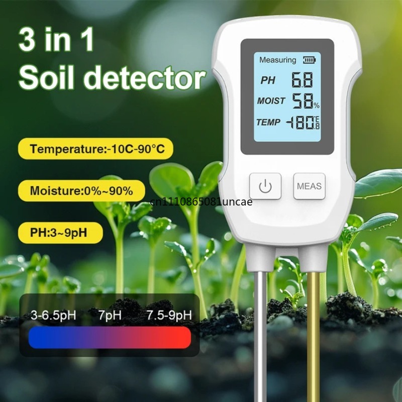 جهاز اختبار التربة الرقمي 3 في - مراجعة Soil Test Digital وسعره