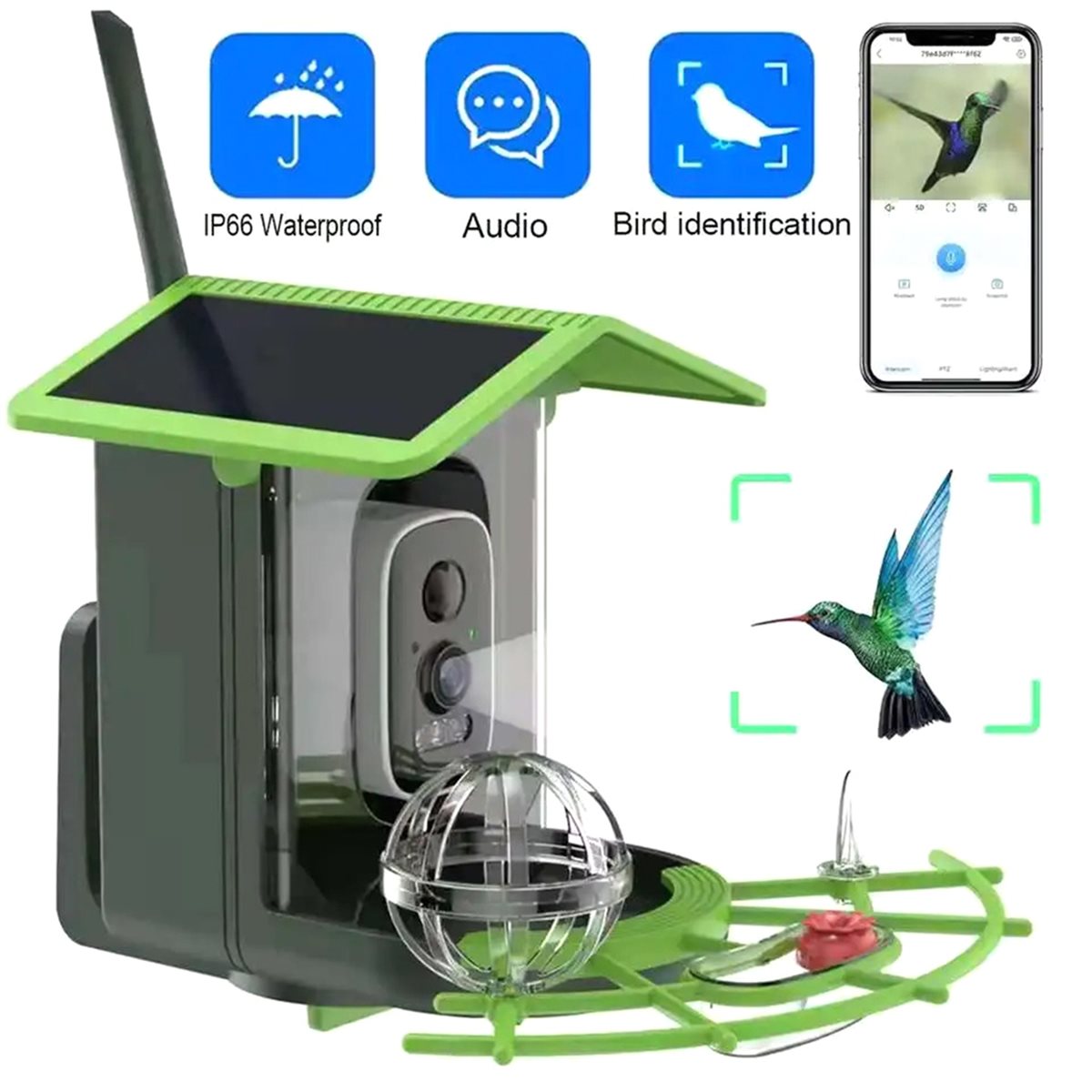 كاميرا ذكية لتغذية الطيور مع م - مراجعة Smart Garden Ai وسعره