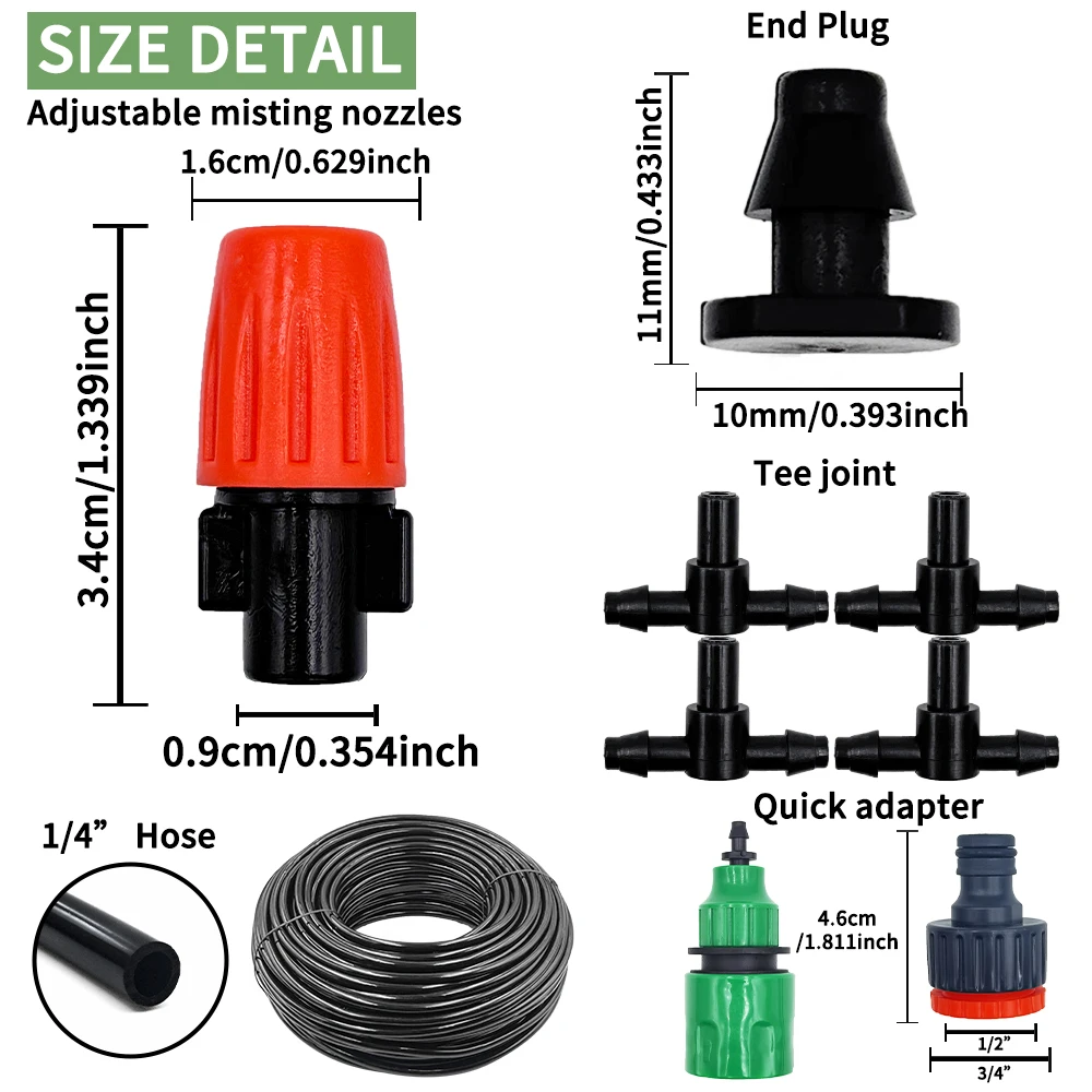 مجموعة فوهات الضباب للري 5M-20 - مراجعة Smart Garden Hose Timer وسعره