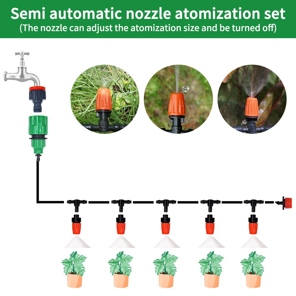مجموعة فوهات الضباب للري 5M-20 - مراجعة Smart Garden Hose Timer وسعره