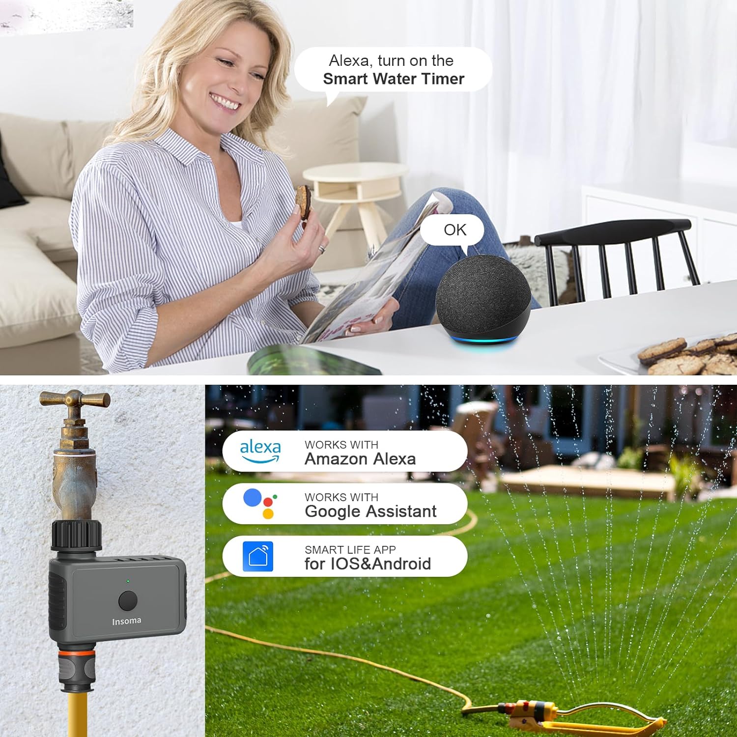 Insoma Wifi التلقائي الرش المو - مراجعة Smart Garden Sphagnum Moss وسعره