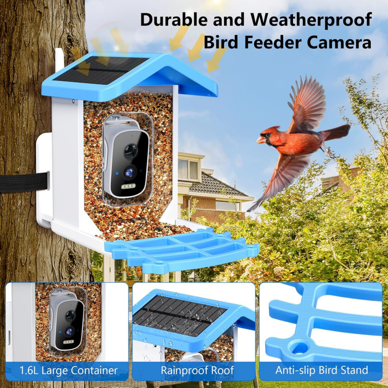 وحدة تغذية الطيور الذكية WiFi  - مراجعة Smart Garden Ai وسعره