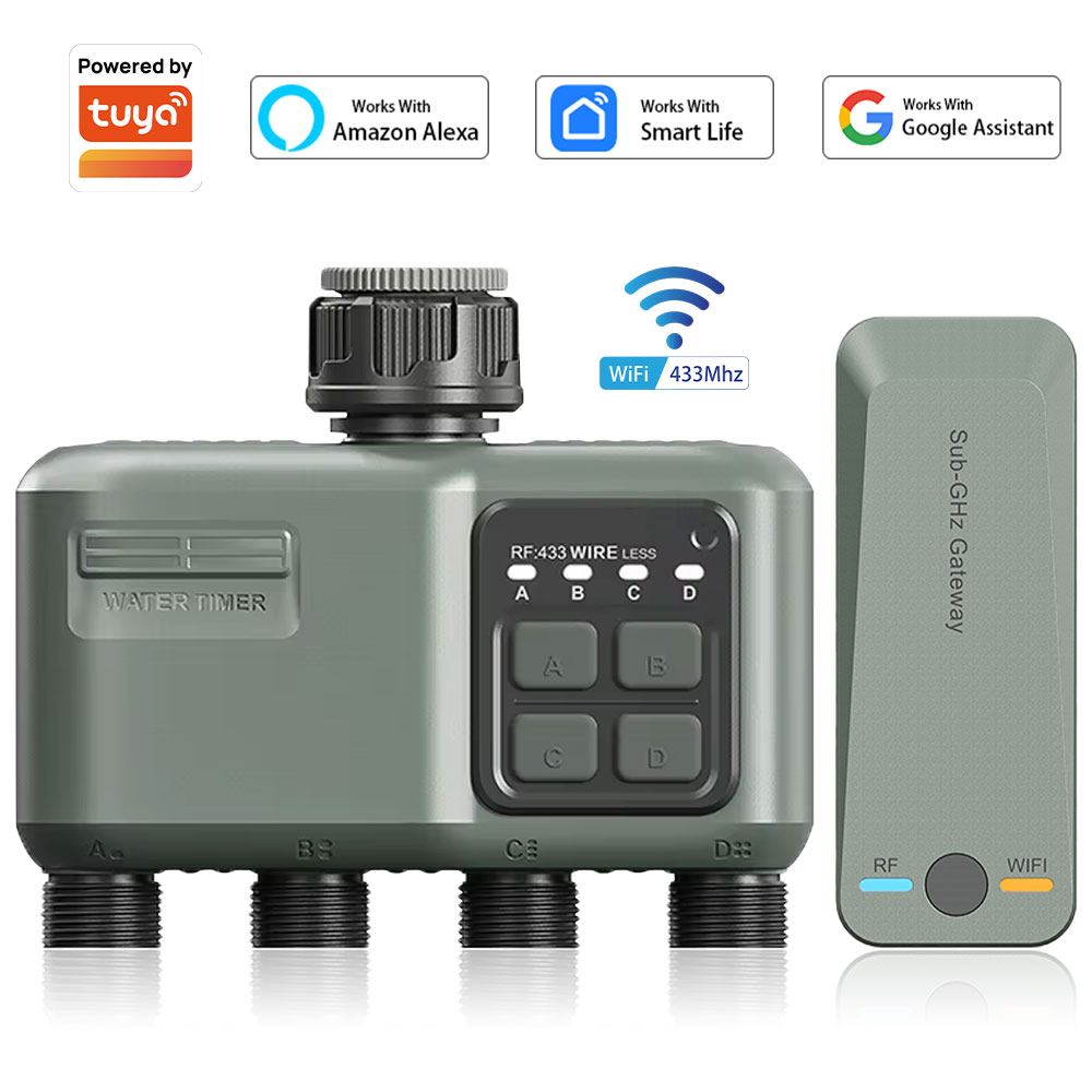 مؤقت ري رقمي قابل للبرمجة بـ 4 - مراجعة Smart Garden Hose Timer وسعره
