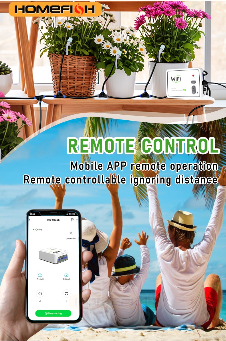 HOMEFISH WIFI الذكية المزدوجة  - مراجعة Smart Garden Domes وسعره