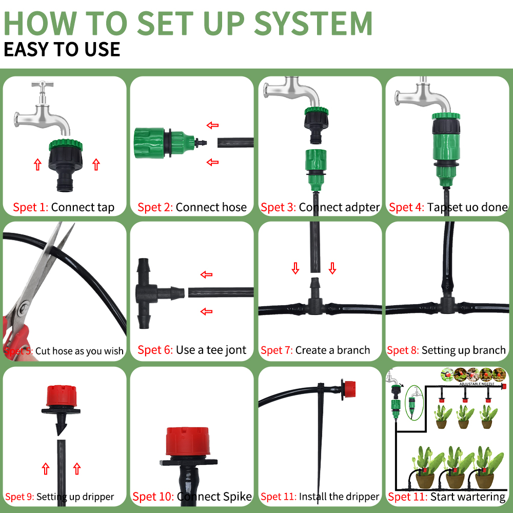 نظام الري بالتنقيط الصغير المح - مراجعة Smart Garden Hose Timer وسعره